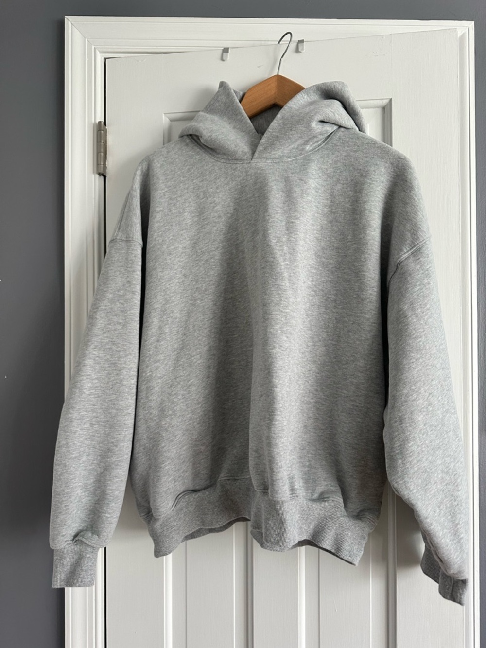 Aritzia Grey Hooded Sweatshirt